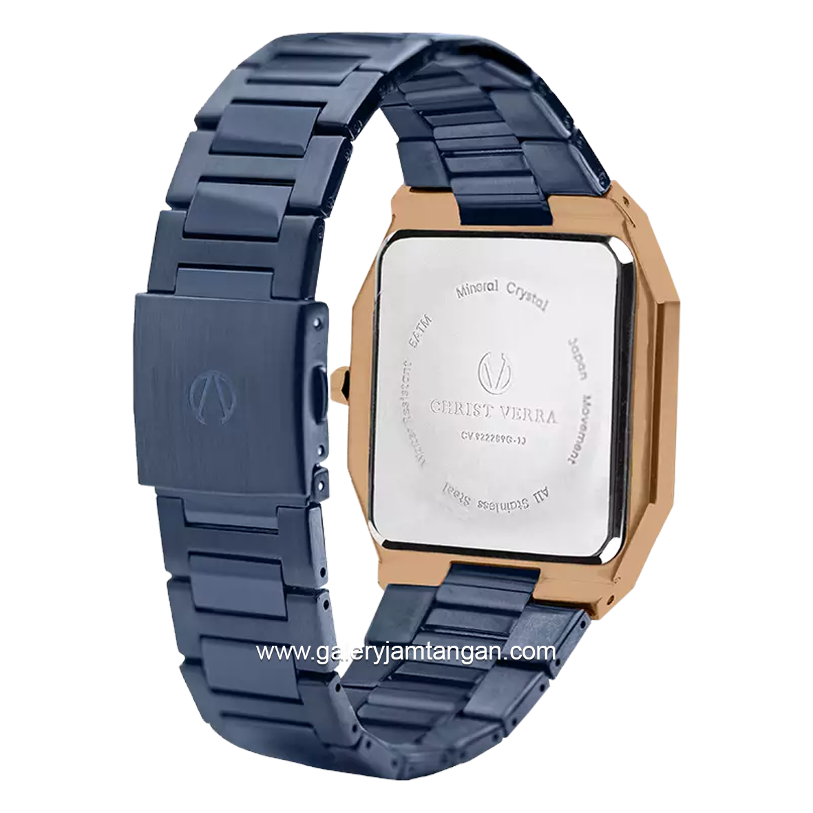 CHRIST VERRA CV 921790L-1J BLU Women's Watches Blue Rosegold Stainless Steel