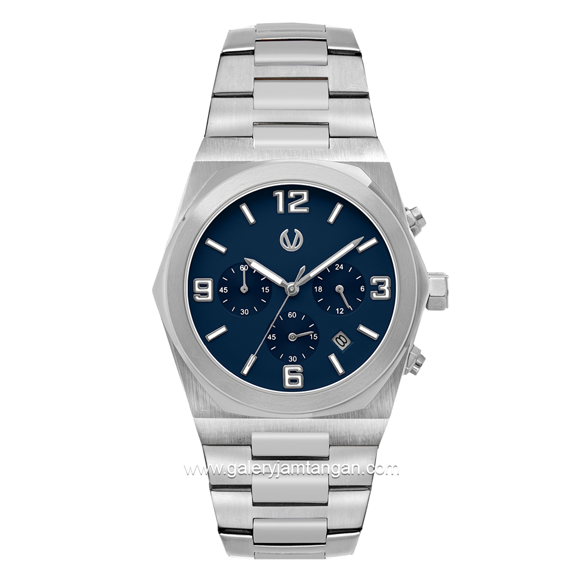 CHRIST VERRA CV 922163G-11 BLU Silver Dial Blue Stainless Steel