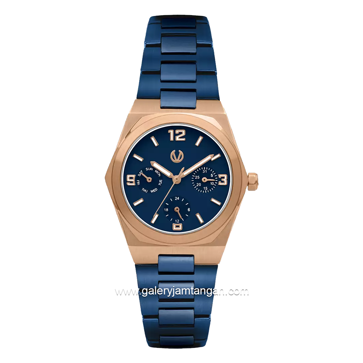 CHRIST VERRA CV 922163L-1J BLU Women's Watches Navy Rosegold Stainless Steel