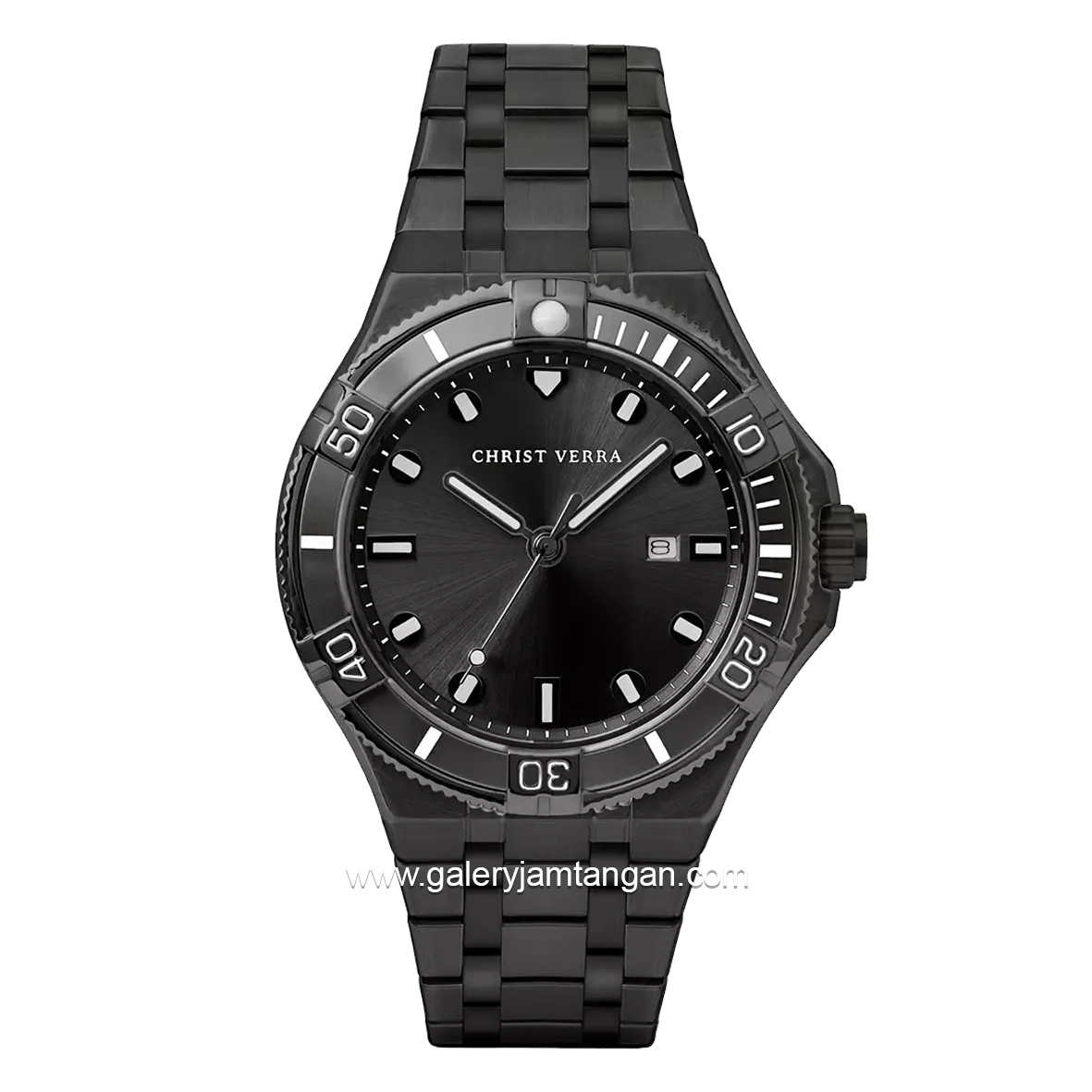 CHRIST VERRA DYNALUX CV 922709G-16 BLK Full Black Stainless Steel