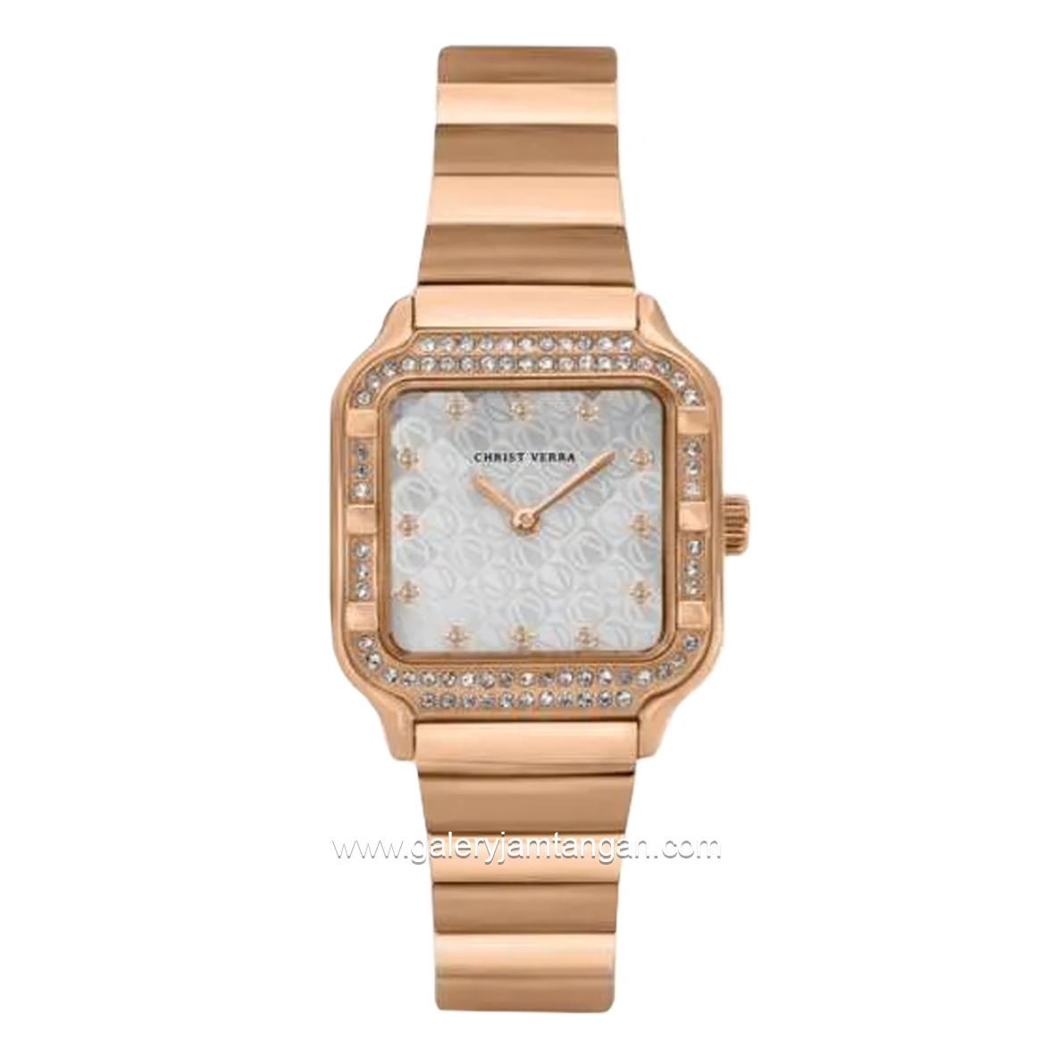 CHRIST VERRA LUMINA CV 514823L-15 WHT/MOP Rosegold Stainless Steel