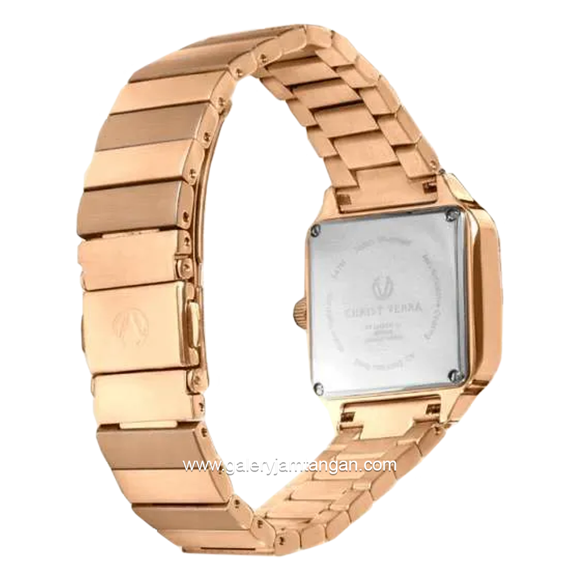 CHRIST VERRA LUMINA CV 514823L-15 WHT/MOP Rosegold Stainless Steel