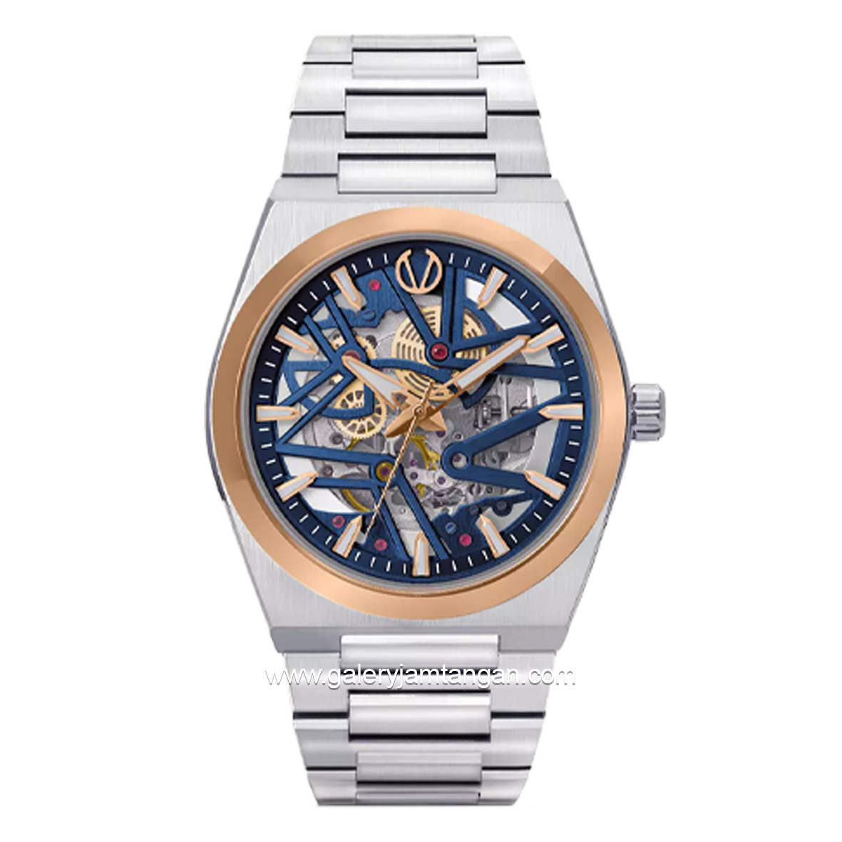 CHRIST VERRA LUXERNO CV 110819G-14 BLU Silver Dial Blue Stainless Steel