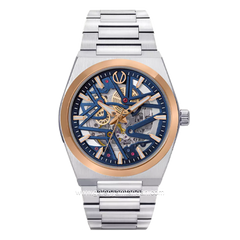 CHRIST VERRA LUXERNO CV 110819G-14 BLU Silver Dial Blue Stainless Steel