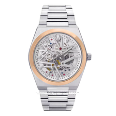 CHRIST VERRA LUXERNO CV 110819G-14 SLV Silver Rosegold Stainlees Steel