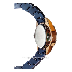 CHRIST VERRA CV 71637G-15 BLU Blue Rosegold Stainless Steel