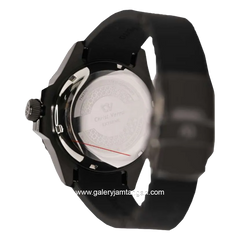 CHRIST VERRA CV 71637G-39 BLK Black Rosegold Rubber Strap