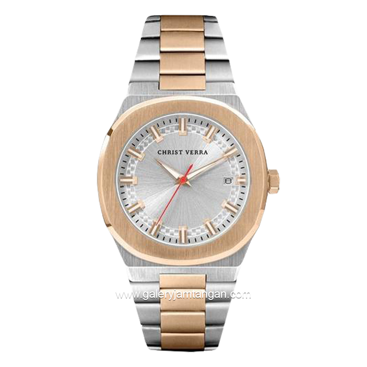 CHRIST VERRA CV 10459G-14 SLV & CV 10459L-14 SLV Silver Rosegold Stainless Steel