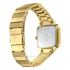 CHRIST VERRA LUMINA CV 514823L-12 WHT/MOP Gold Dial White Stainless Steel