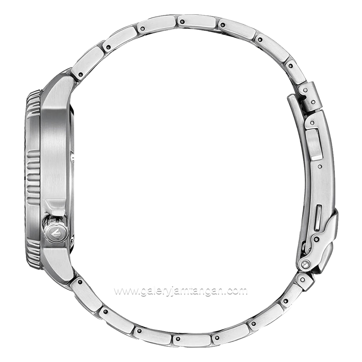CITIZEN ECO DRIVE BN0165-55L Silver Dial Blue Stainless Steel Strap