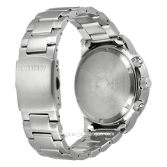 CITIZEN ECO DRIVE CA0690-88L Chronograph Silver Dial Blue Stainless Steel Strap