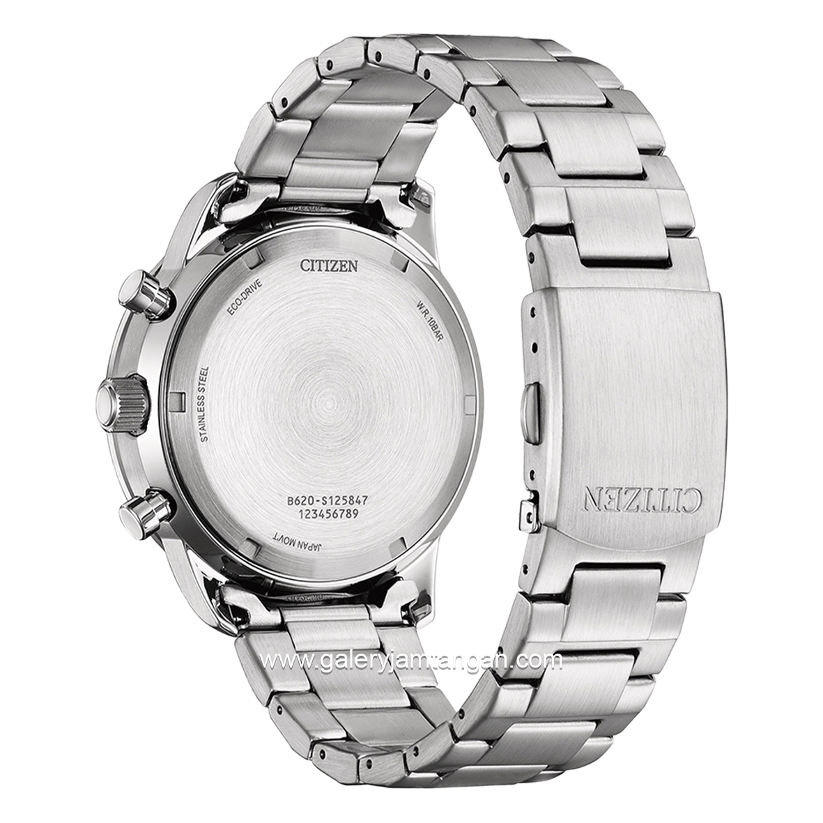 CITIZEN ECO DRIVE CA4500-83M Silver Dial Blue Stainless Steel Strap