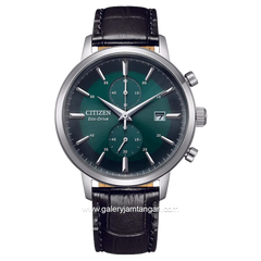 CITIZEN CA7069-24X Eco Drive Black Leather Strap