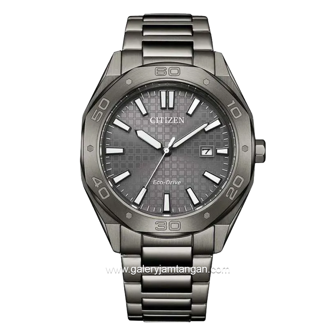 CITIZEN ECO DRIVE BM7637-81H Full Black Stainless Steel