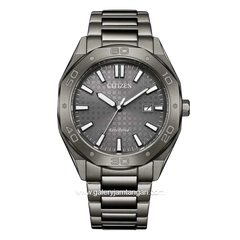 CITIZEN ECO DRIVE BM7637-81H Full Black Stainless Steel
