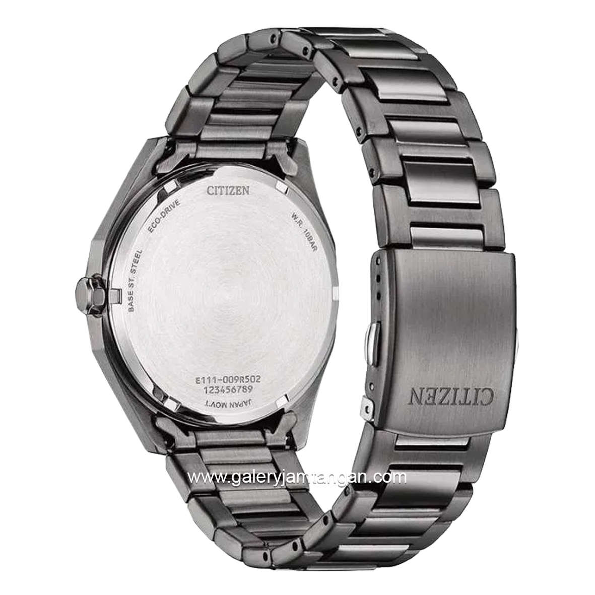 CITIZEN ECO DRIVE BM7637-81H Full Black Stainless Steel