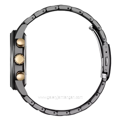CITIZEN ECO DRIVE CA0746-85E Black Crown Rosegold Stainless Steel