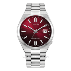 CITIZEN TSUYOSA CTZ NJ0150-56W Silver Dial Red Automatic Stainless Steel