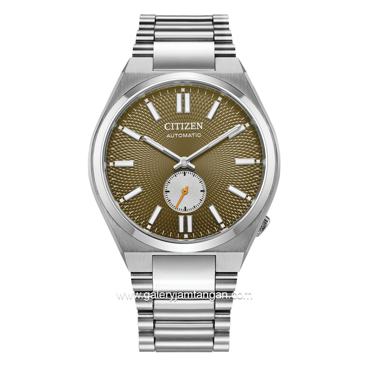 CITIZEN CTZ NK5010.51X Automatic Silver Dial Cream Stainless Steel