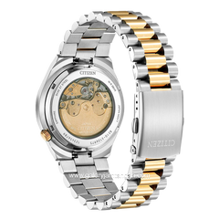 CITIZEN MECHANICAL NJ0154-80H Silver Dial Grey Stainless Steel Strap