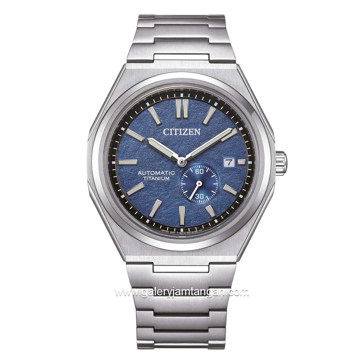 CITIZEN MECHANICAL NJ0180-80L Super Titanium Zenshin Automatic Silver Titanium Strap