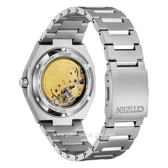 CITIZEN MECHANICAL NJ0180-80L Super Titanium Zenshin Automatic Silver Titanium Strap