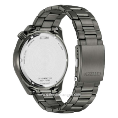 CITIZEN CTZ AW1717-81X Eco-Drive Grey Dial Green Gunmetal Stainless Steel