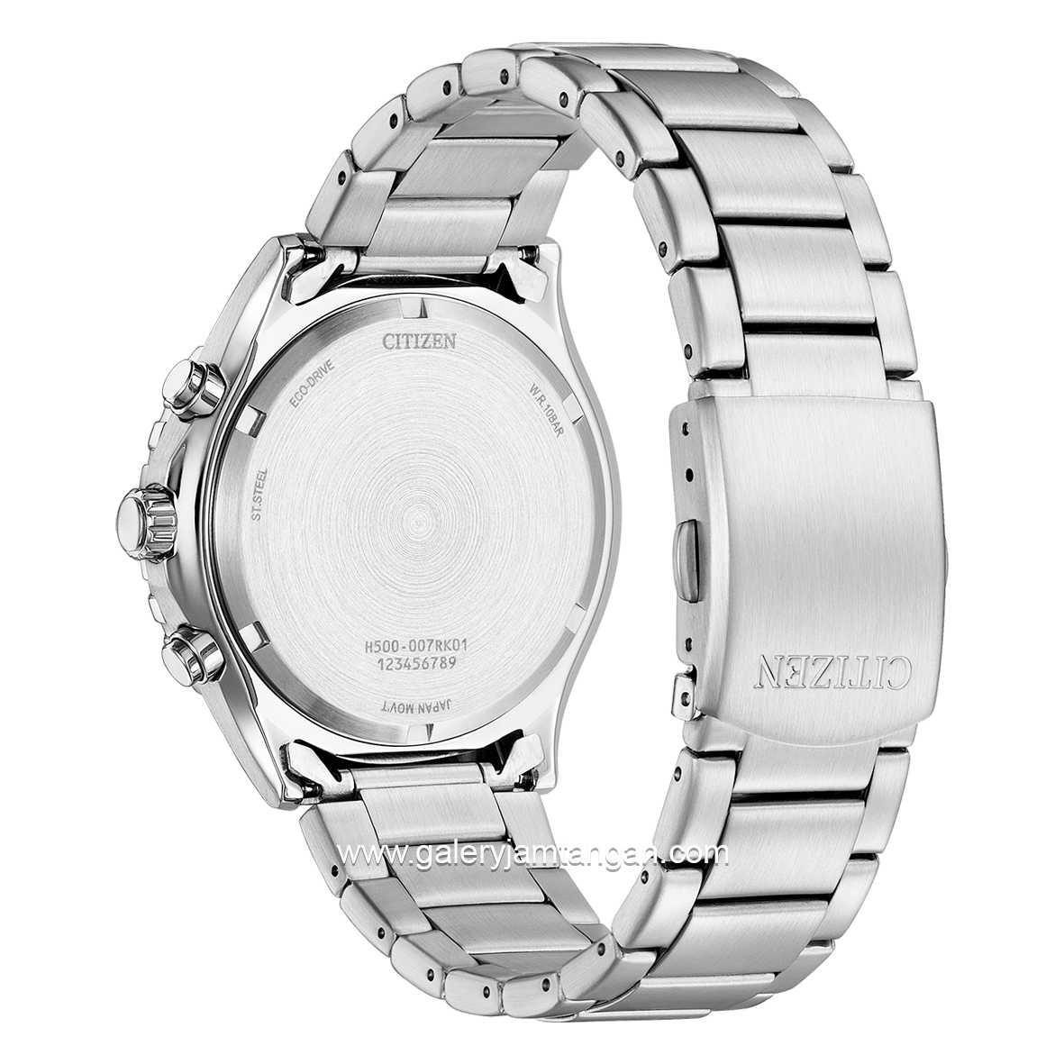CITIZEN CTZ AT2560-84L Silver Dial Blue Eco Drive Stainless Steel