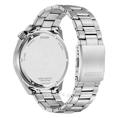 CITIZEN CTZ AW1716-83L Eco-Drive Silver Dial Blue Stainless Steel