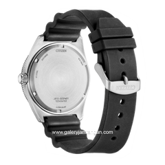 CITIZEN CTZ AW1760-14X Eco-Drive Black Silver Dial Blue Rubber