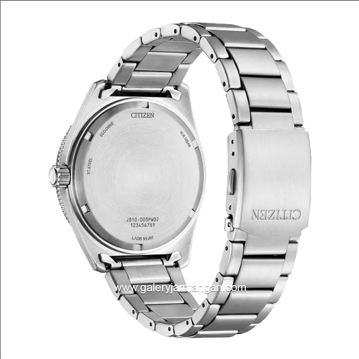 CITIZEN CTZ AW1760-81X Eco Driver Silver Dial Orange Stainless Steel