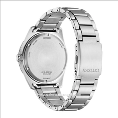 CITIZEN CTZ AW1760-81X Eco Driver Silver Dial Orange Stainless Steel