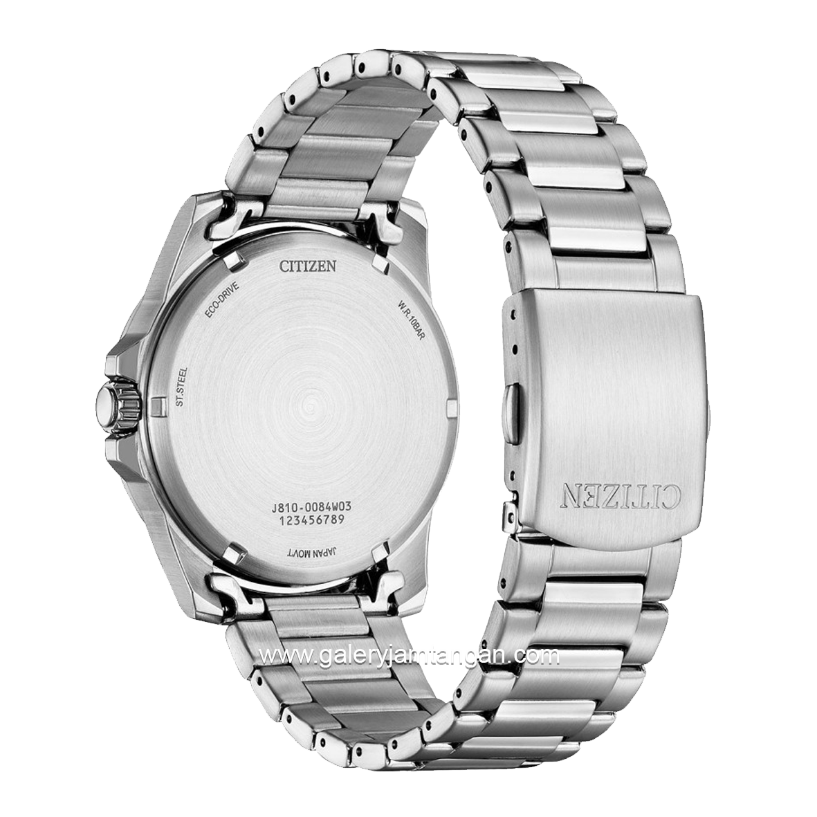 CITIZEN CTZ AW1816-89L Silver Light Green Turquoise Gradient Dial Stainless Steel