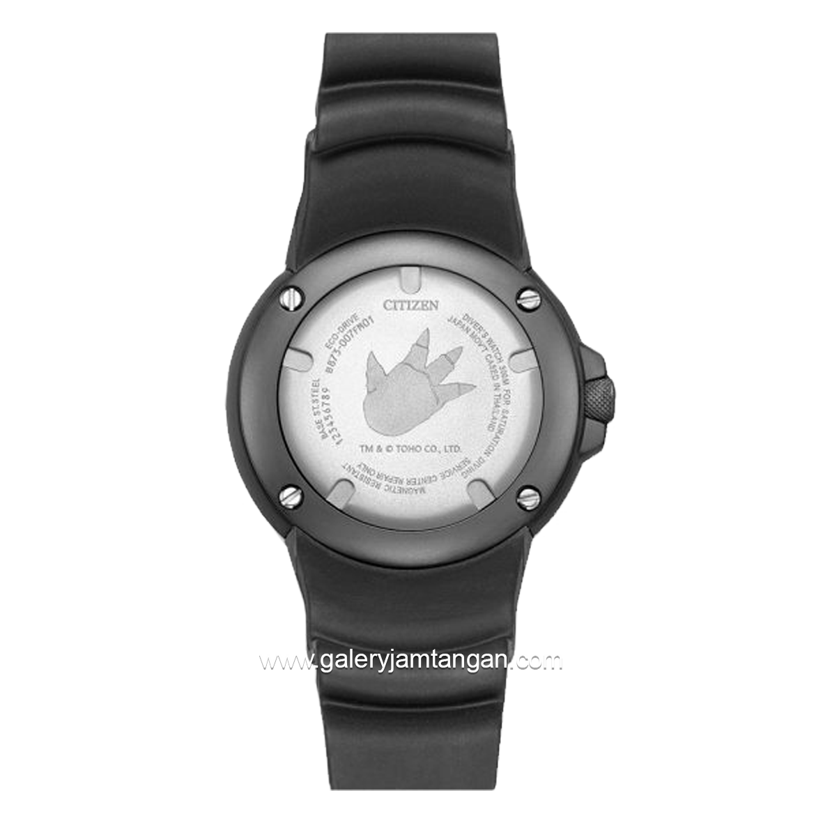 CITIZEN CTZ BJ8059-03Z Promaster Marine Godzilla Black Polyurethane Limited Edition