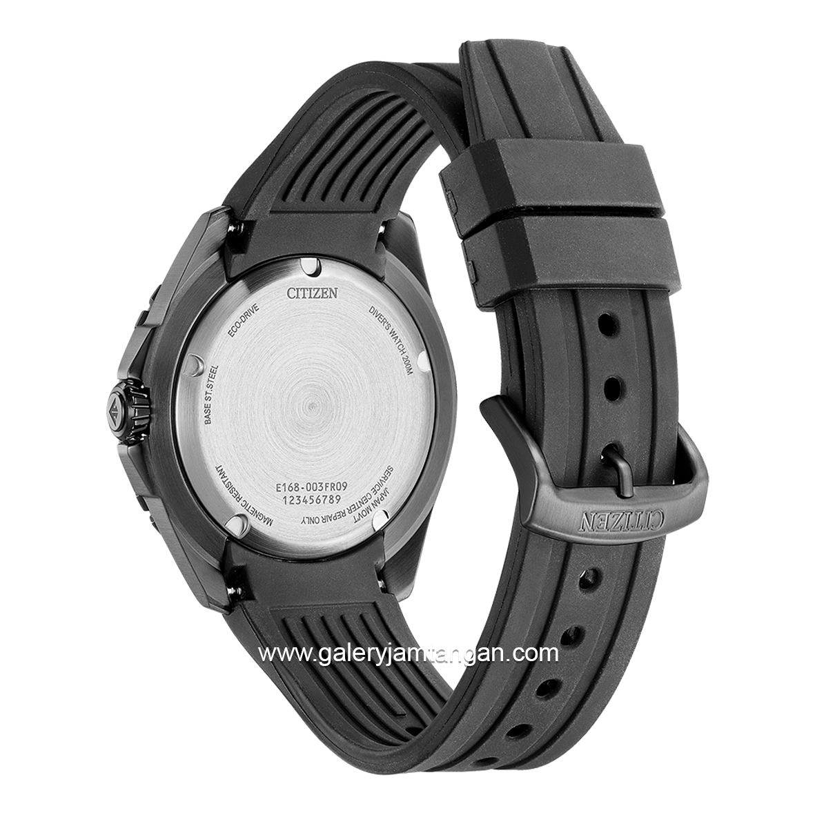 CITIZEN Promaster Marine CTZ BN0197-08A Grey Dial White Eco Drive Rubber Strap
