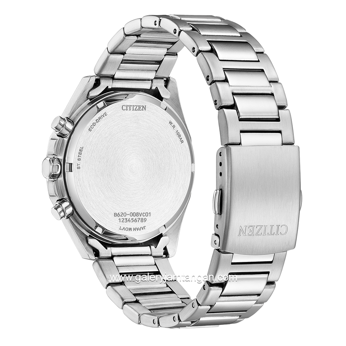 CITIZEN CTZ CA4590-81X Silver Dial Green Eco Drive Stainless Steel