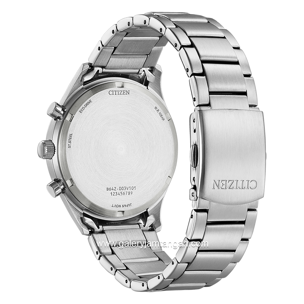 CITIZEN CTZ CA7028-81L Eco-Drive Silver Dial Blue Chronograph Stainless Steel