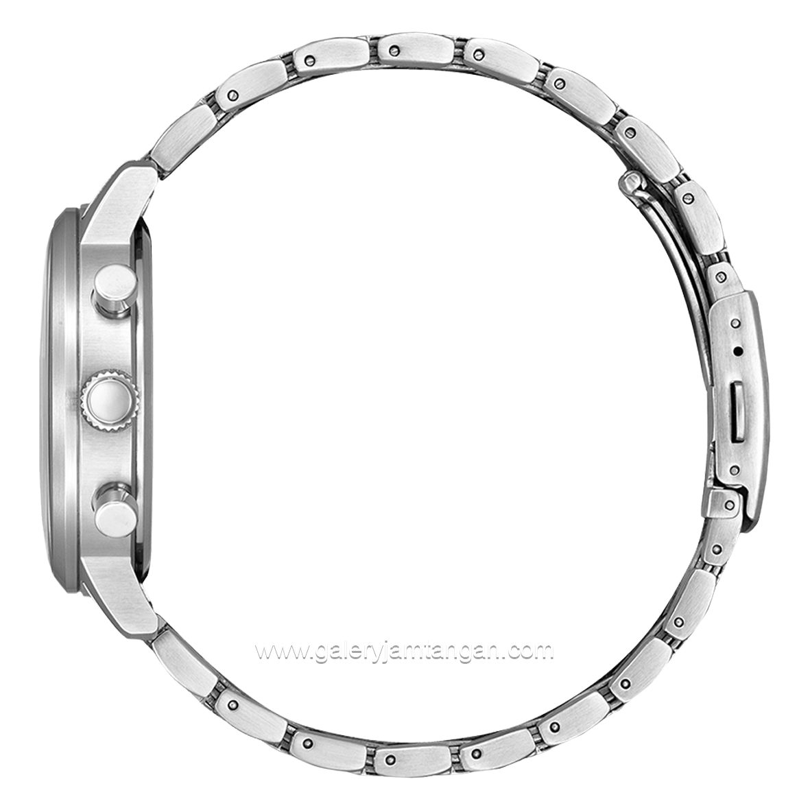 CITIZEN CTZ CA7060-88E Eco Drive Silver Dial Black Stainless Steel