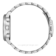 CITIZEN CTZ CA7060-88E Eco Drive Silver Dial Black Stainless Steel