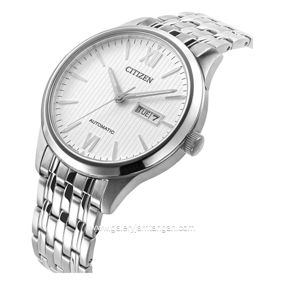 CITIZEN CTZ NH8350-59A Silver Dial White Automatic Stainless Steel