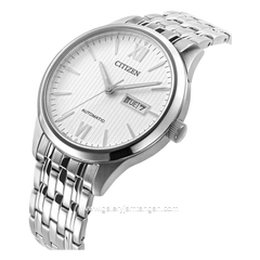 CITIZEN CTZ NH8350-59A Silver Dial White Automatic Stainless Steel