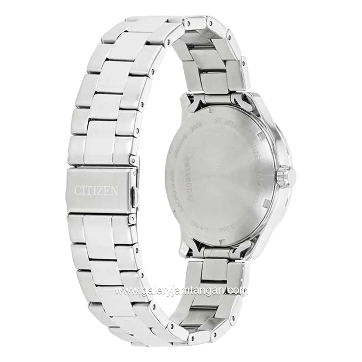 CITIZEN CTZ NH8350-59E Silver Dial Black Automatic Stainless Steel