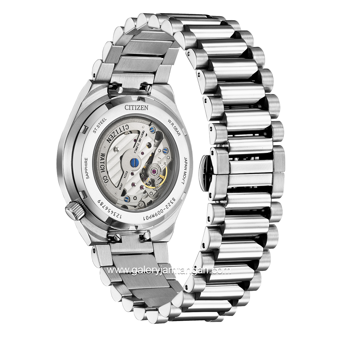 CITIZEN TSUYOSA CTZ NJ0150-56W Silver Dial Red Automatic Stainless Steel