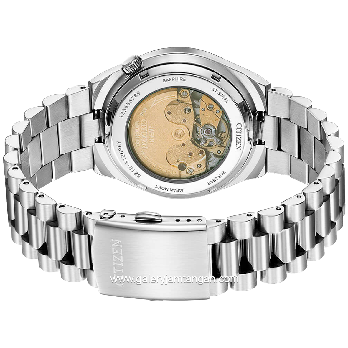 CITIZEN TSUYOSA CTZ NJ0151-88W Silver Dial Cream Automatic Stainless Steel