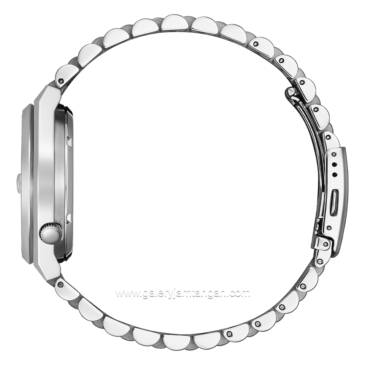 CITIZEN CTZ NJ0151-53E Silver Dial Black Automatic Stainless Steel