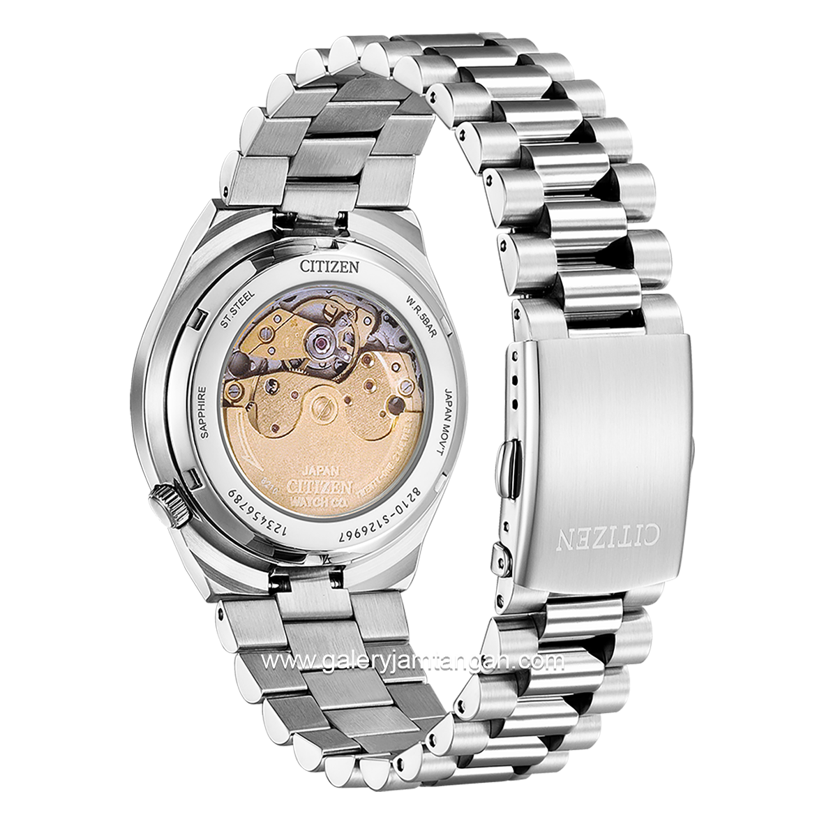 CITIZEN TSUYOSA CTZ NJ0151-88X Silver Dial Blue Automatic Stainless Steel