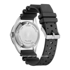 CITIZEN CTZ NY0120-01Z Black Silver Dial Orange Automatic Divers