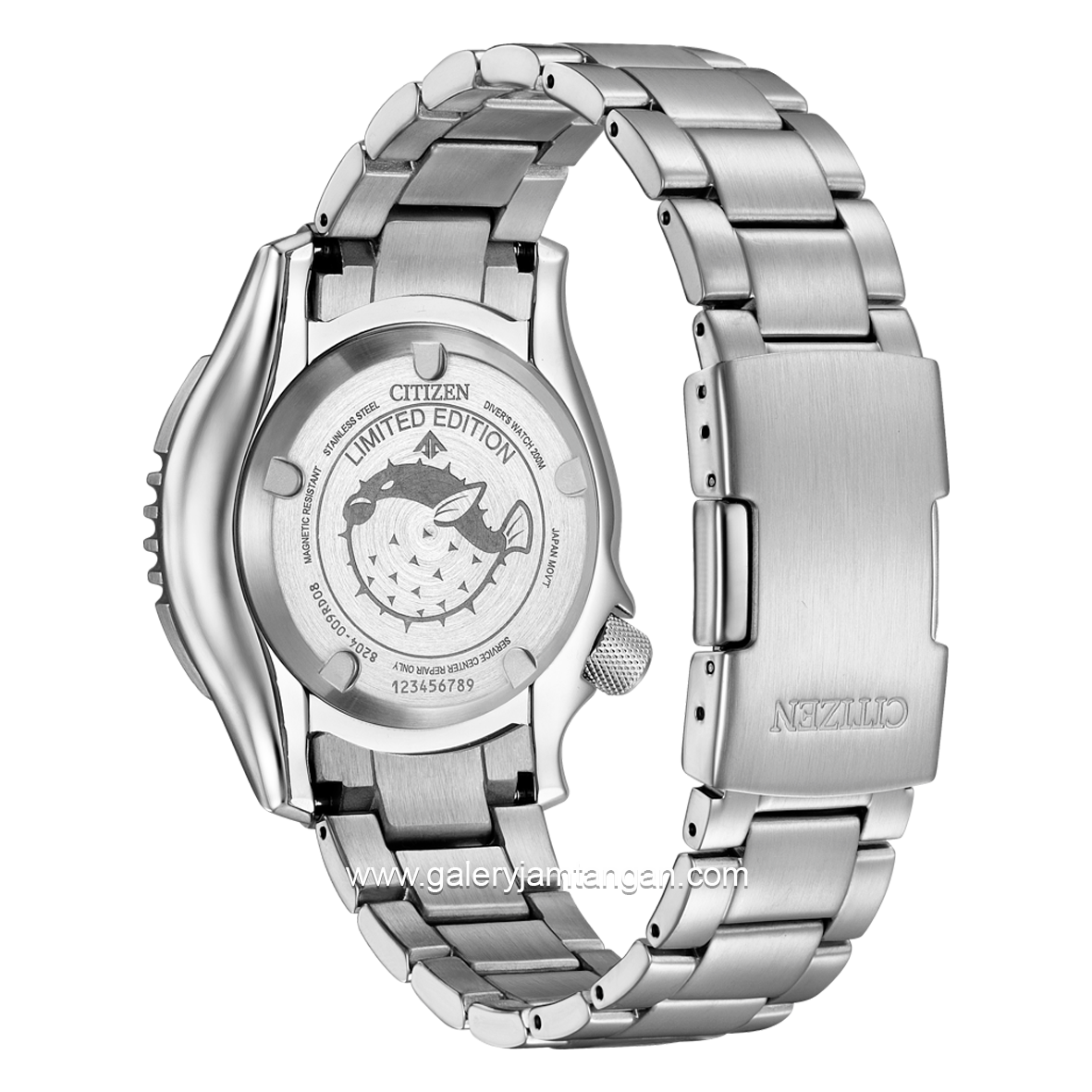 CITIZEN CTZ NY0168-64A Grey Dial White Automatic Stainless Steel