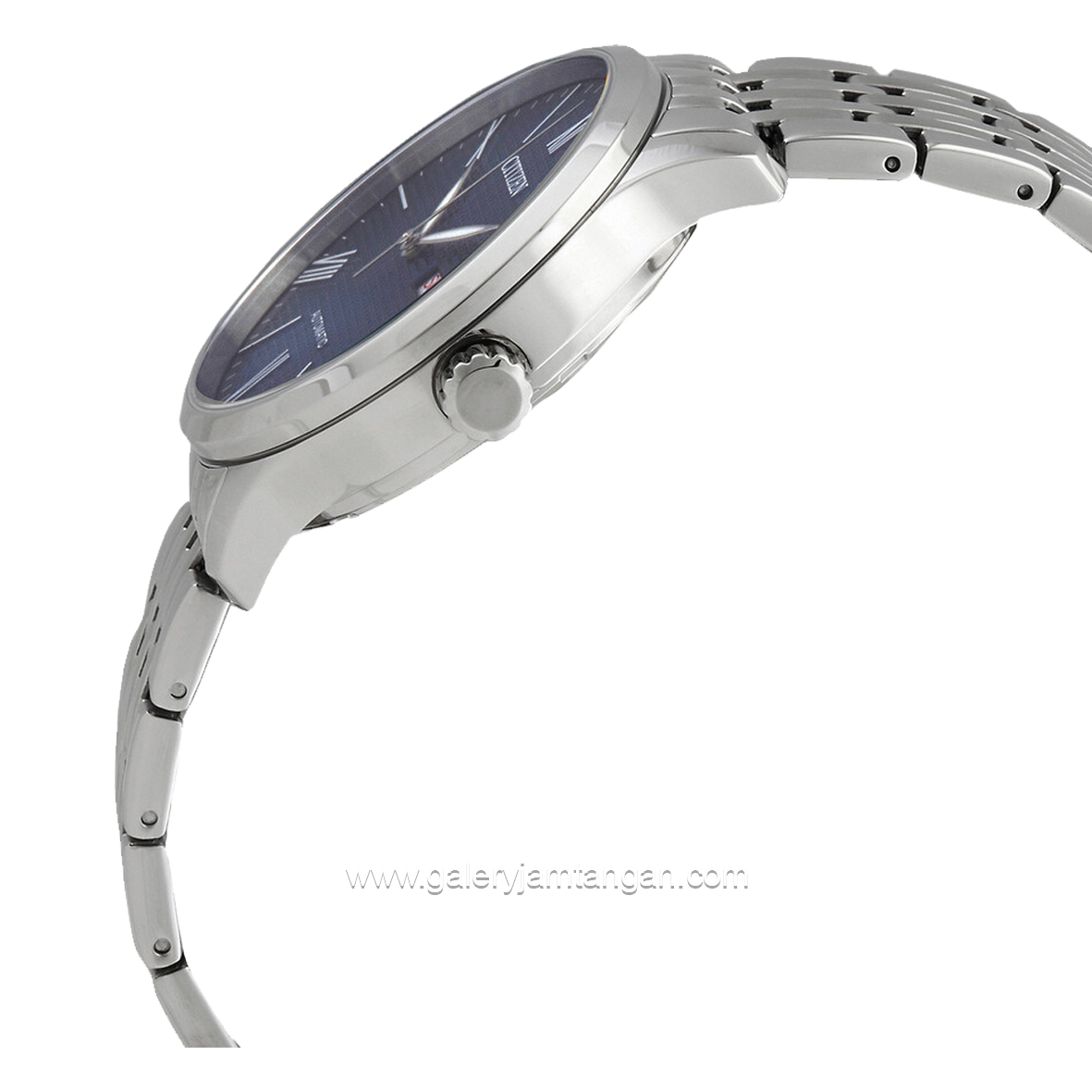 CITIZEN CTZ NH8350-59L Silver Dial Blue Automatic Stainless Steel
