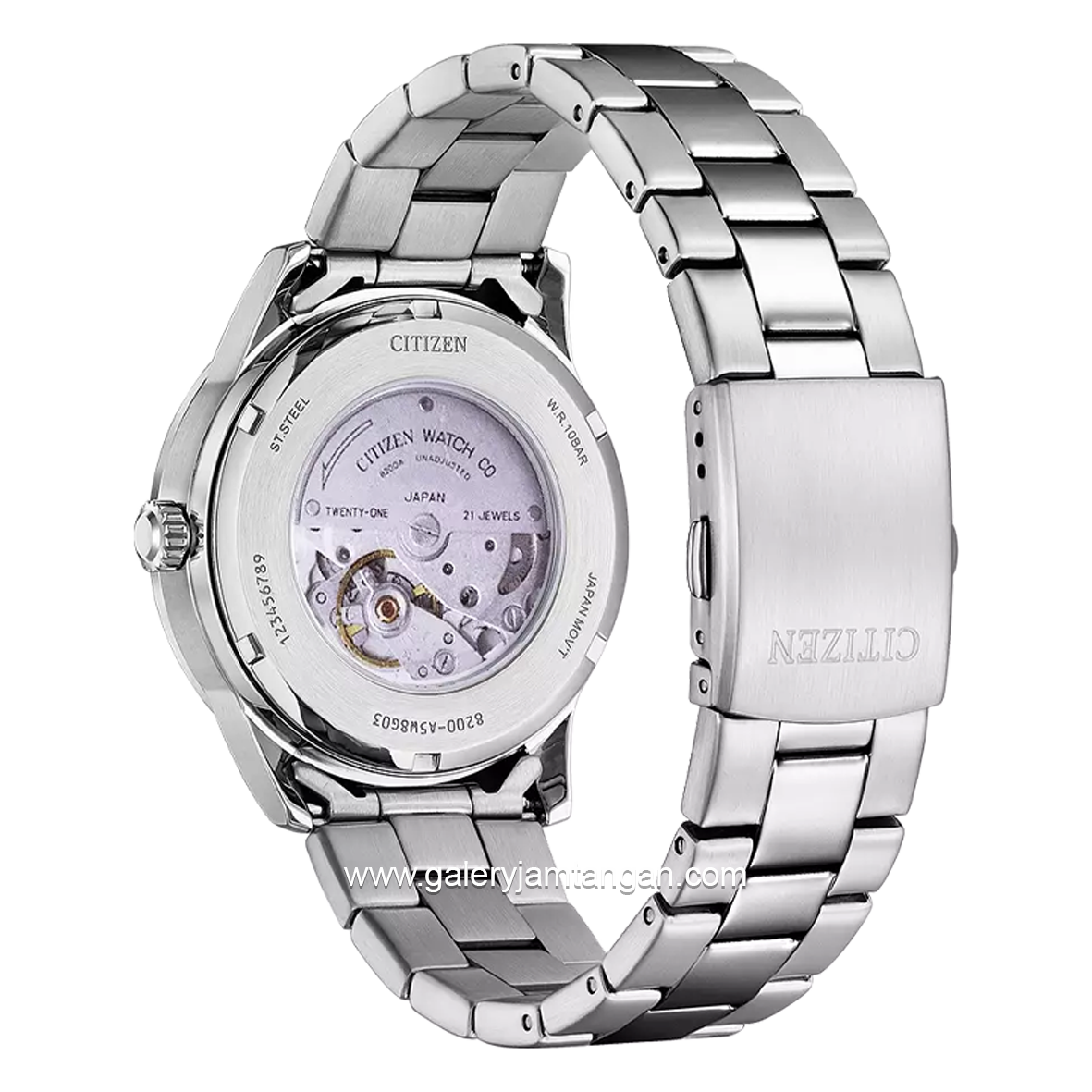 CITIZEN NH8400-87A Automatic SIlver Dial White Stainless Steel
